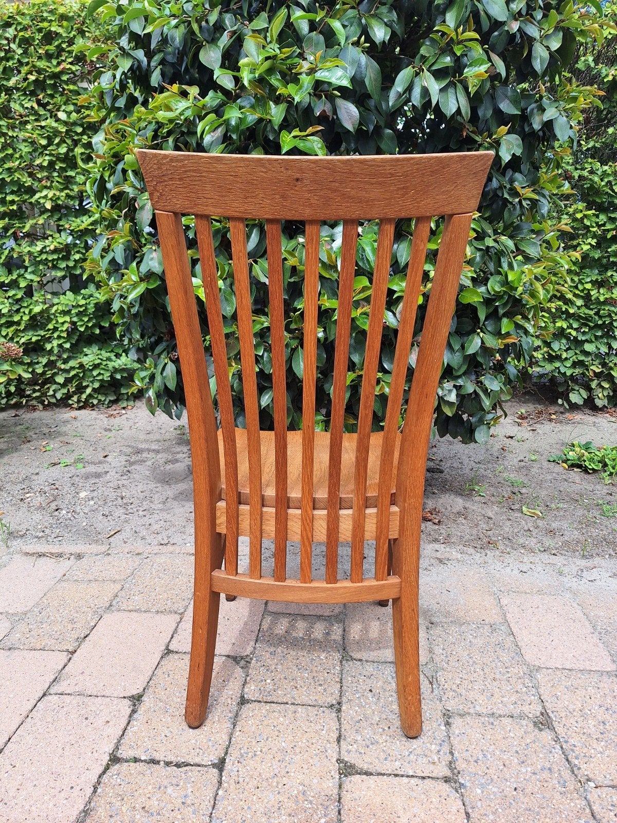 Set van 6 houten eetkamerstoelen, Antiek en Kunst, Ophalen of Verzenden