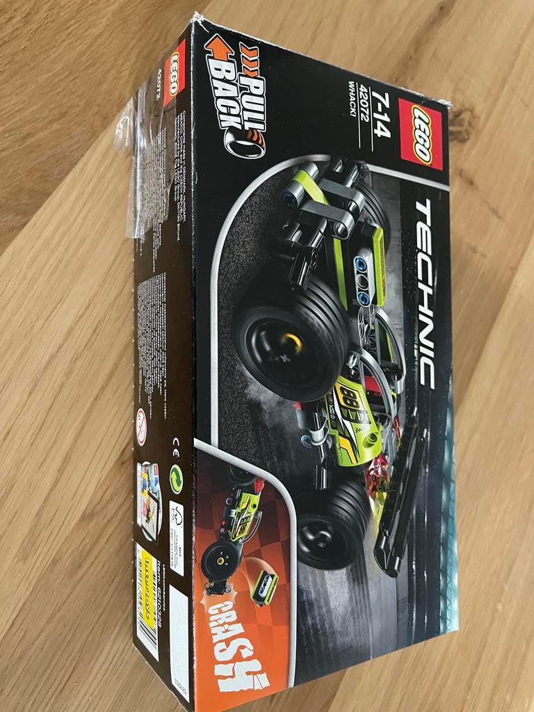 Lego Technic 42072 Whack! Pull Back Racer, Ophalen, Gebruikt, Lego, Technic