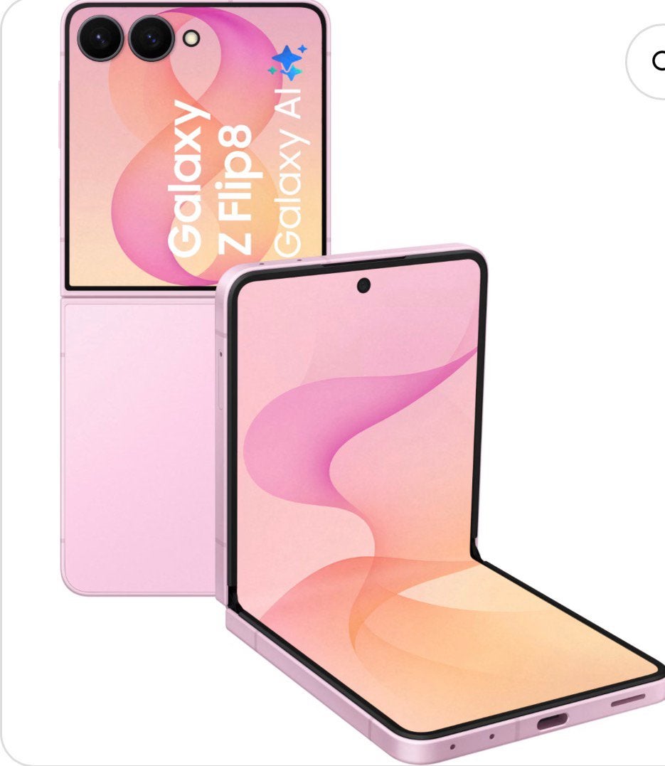 Samsung Galaxy Z Flip8 256GB – Zwart & Roze