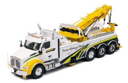 IXO 1:43 Kenworth T 880 Wrecker 2018 wit geel - Sleepwagen, Overige merken, -, -, Nieuw