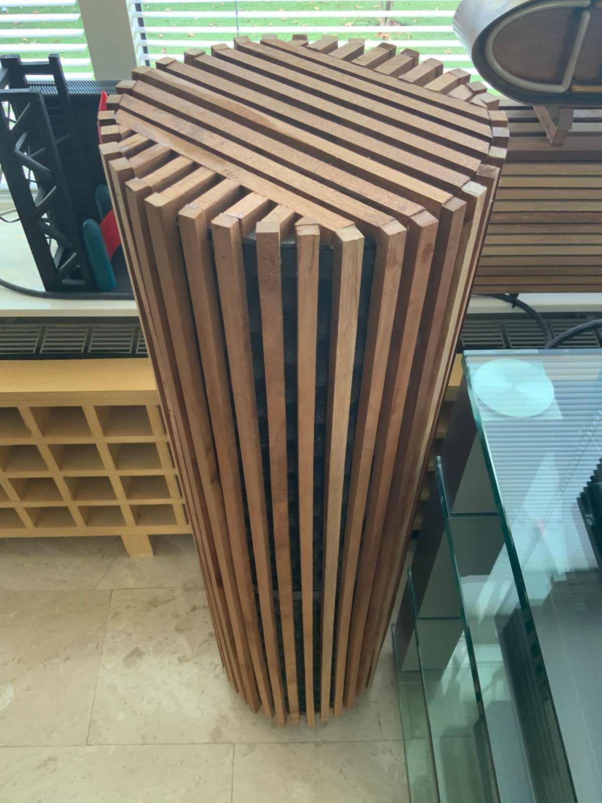 diffuser/ basstraps hardhout handgemaakt hi-fi thuis studio., Ophalen, Nieuw