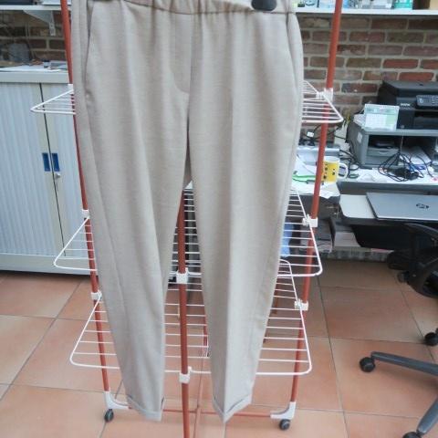 Broek nieuw beige elast. taille Antonelli mt 40 (it 44), Kleding | Dames, Maat 38/40 (M), Beige, Nieuw, Ophalen of Verzenden