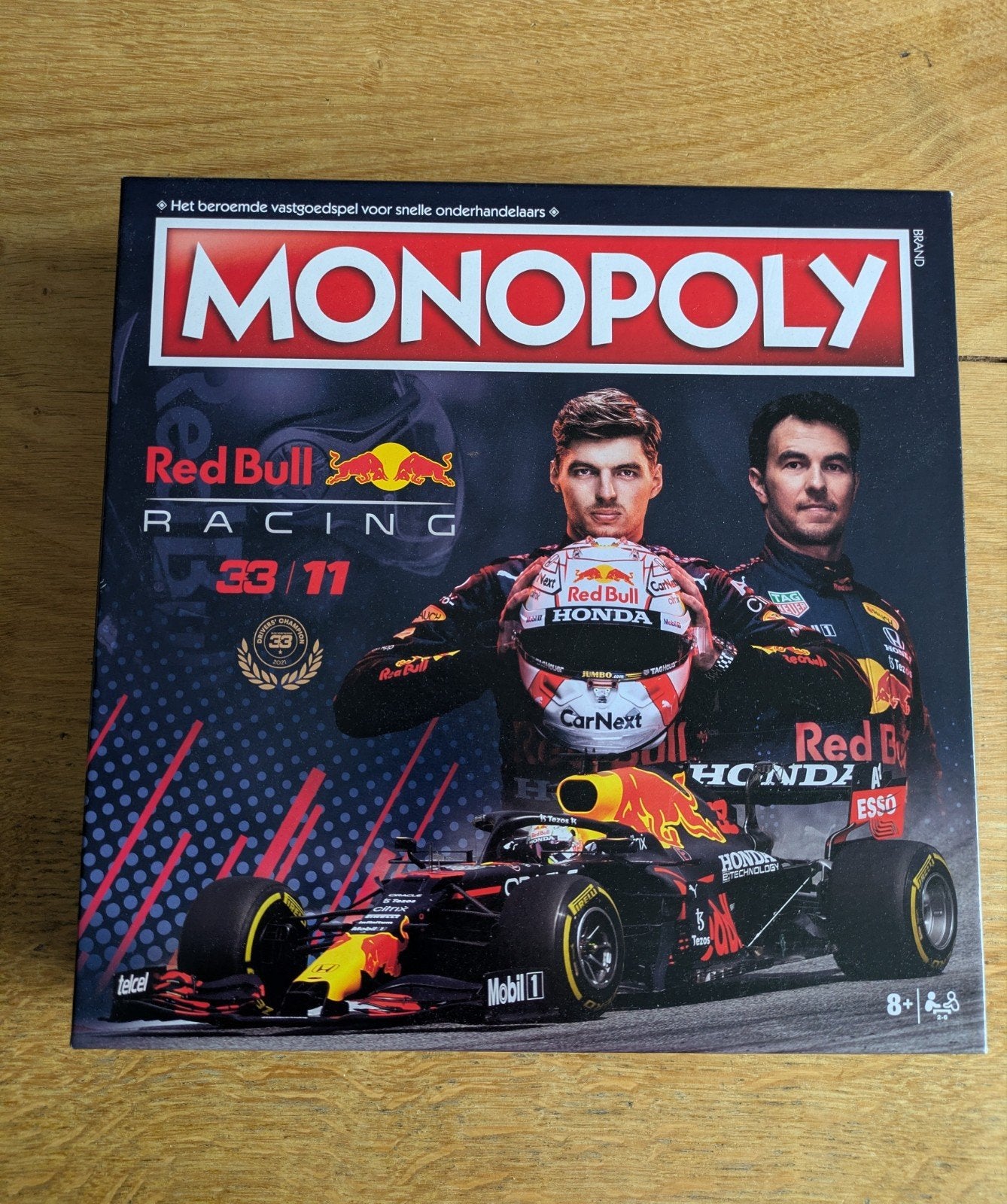 Nieuw Monopoly Red Bull Racing Spel - Max Verstappen, Hobby en Vrije tijd, Gezelschapsspellen | Bordspellen, Drie of vier spelers