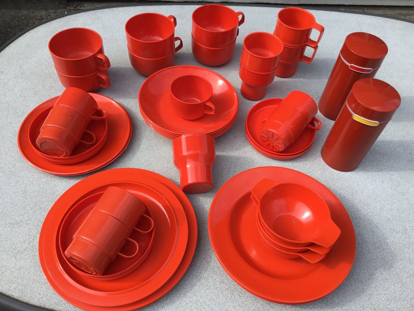 Camping Servies Mepal - Vintage, Ophalen of Verzenden, Gebruikt