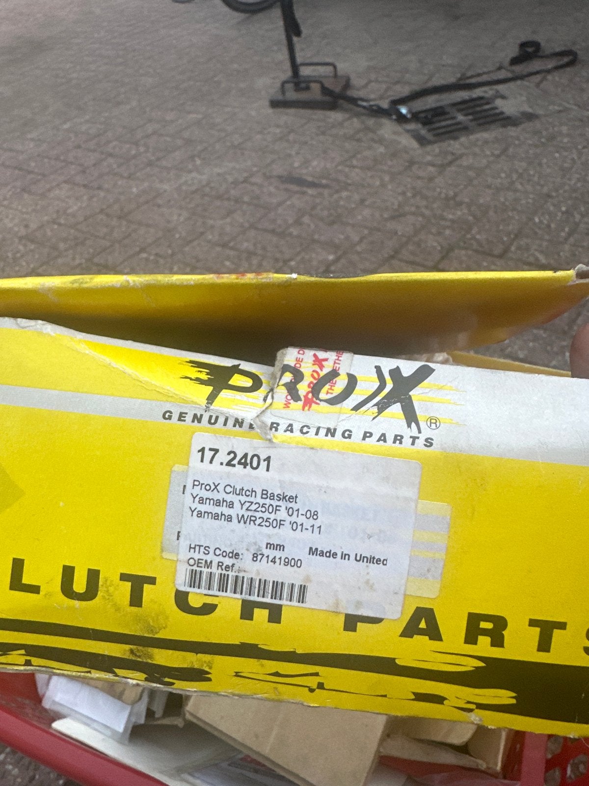PROX Koppelinghuis Yamaha YZ250F WR250F, Ophalen
