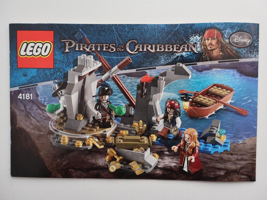 Lego Pirates of the Caribbean 4181 Isla De Muerta, Kinderen en Baby's, Speelgoed | Duplo en Lego, Lego, Compleet, Ophalen of Verzenden