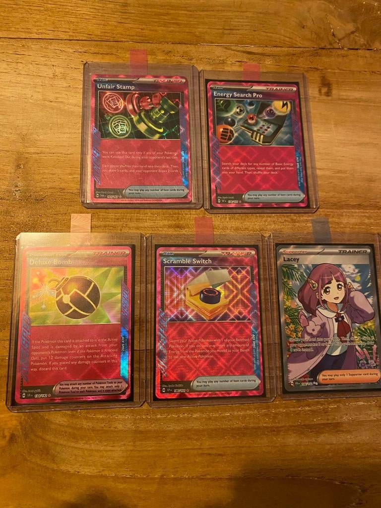 Pokemon kaarten Full-Art's (trainers), Ophalen of Verzenden