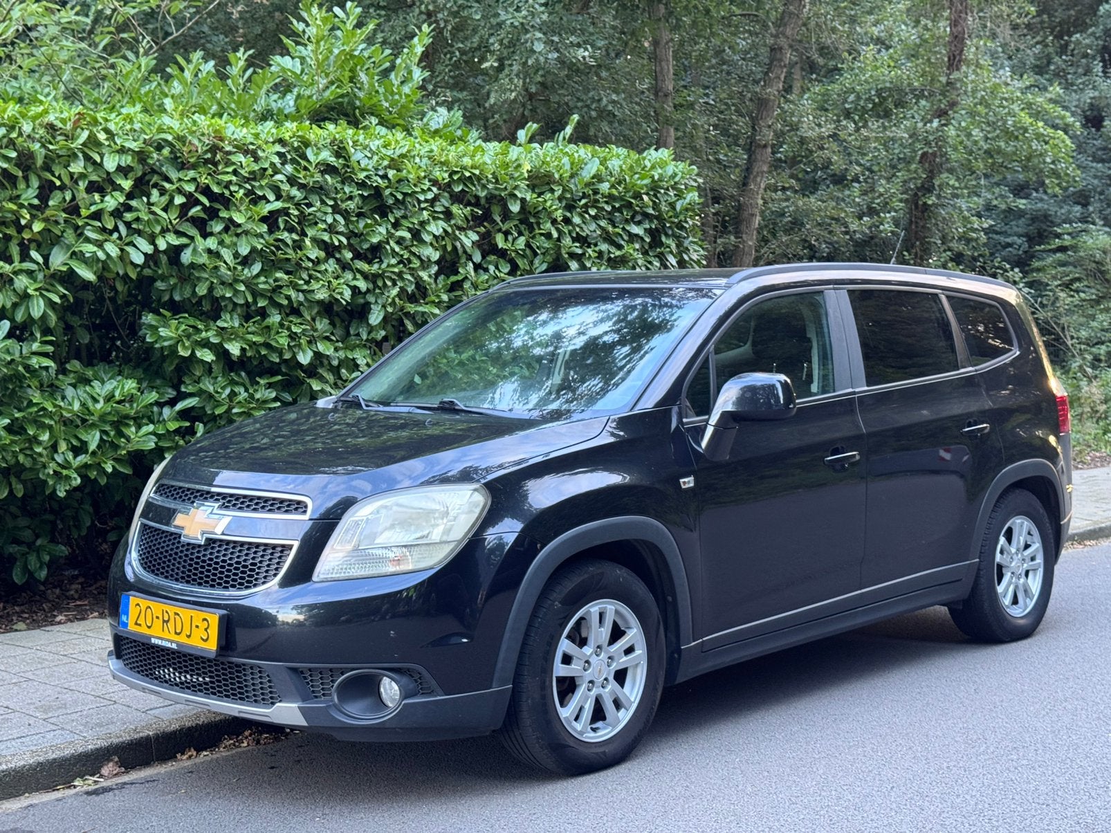 Chevrolet Orlando 1.8 2011 Zwart 7 persoons !!!, Auto's, Chevrolet, Voorwielaandrijving, 1503 kg, 4 cilinders, Zwart