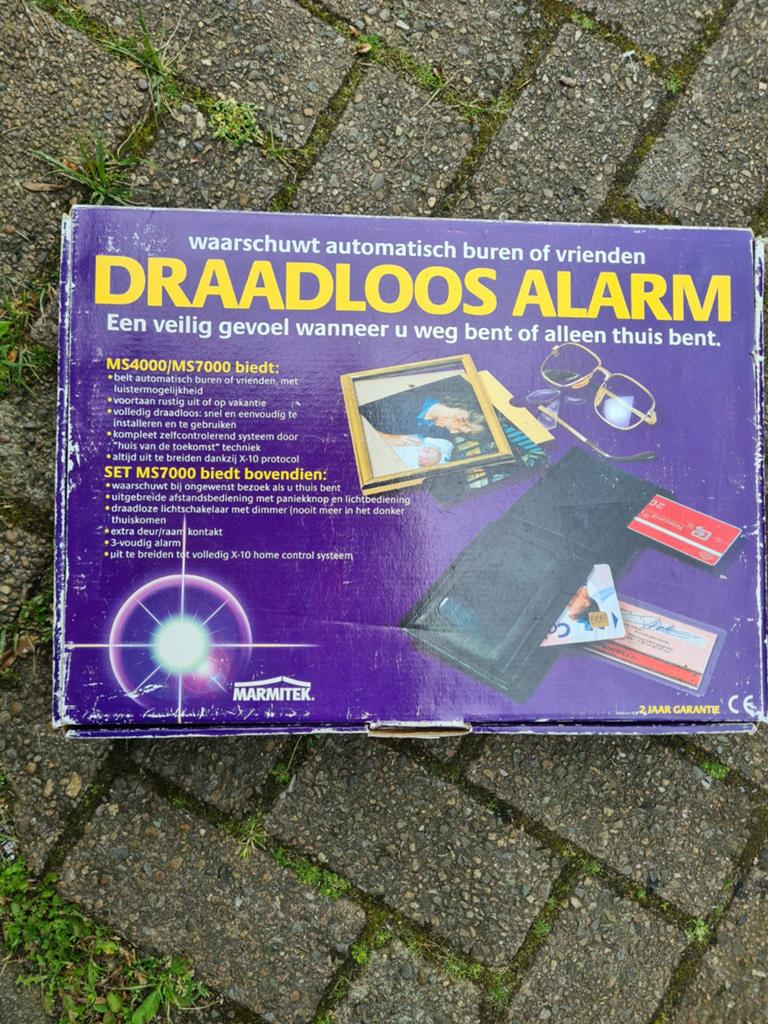 Te koop MARMITEK MS 4000 MS7000 ALARM SYSTEM, Ophalen of Verzenden, Nieuw, Compleet systeem, Overige soorten