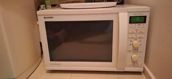 Sharp Combimagnetron, Combimagnetron, Gebruikt, Hete lucht, Ophalen of Verzenden