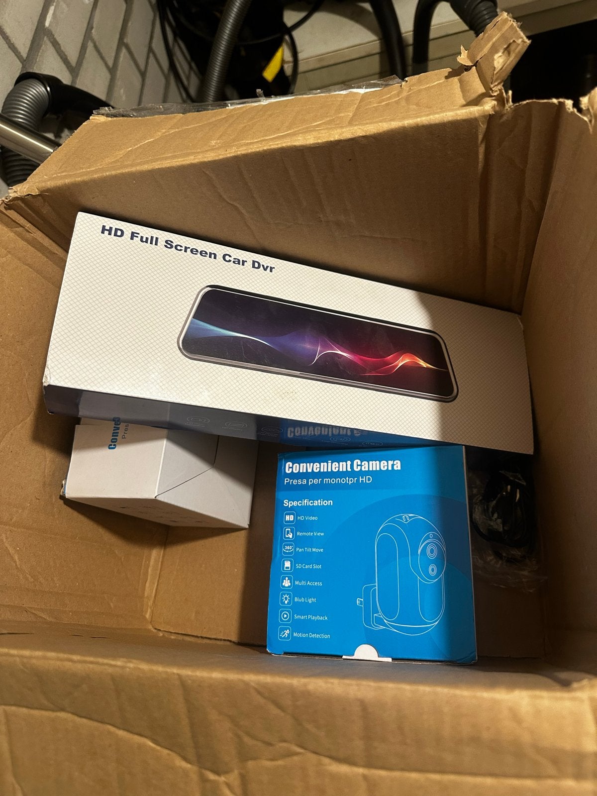 HD Full Screen Car DVR en Conveniente Camera, Auto diversen, Achteruitrijcamera's, Ophalen of Verzenden, Nieuw