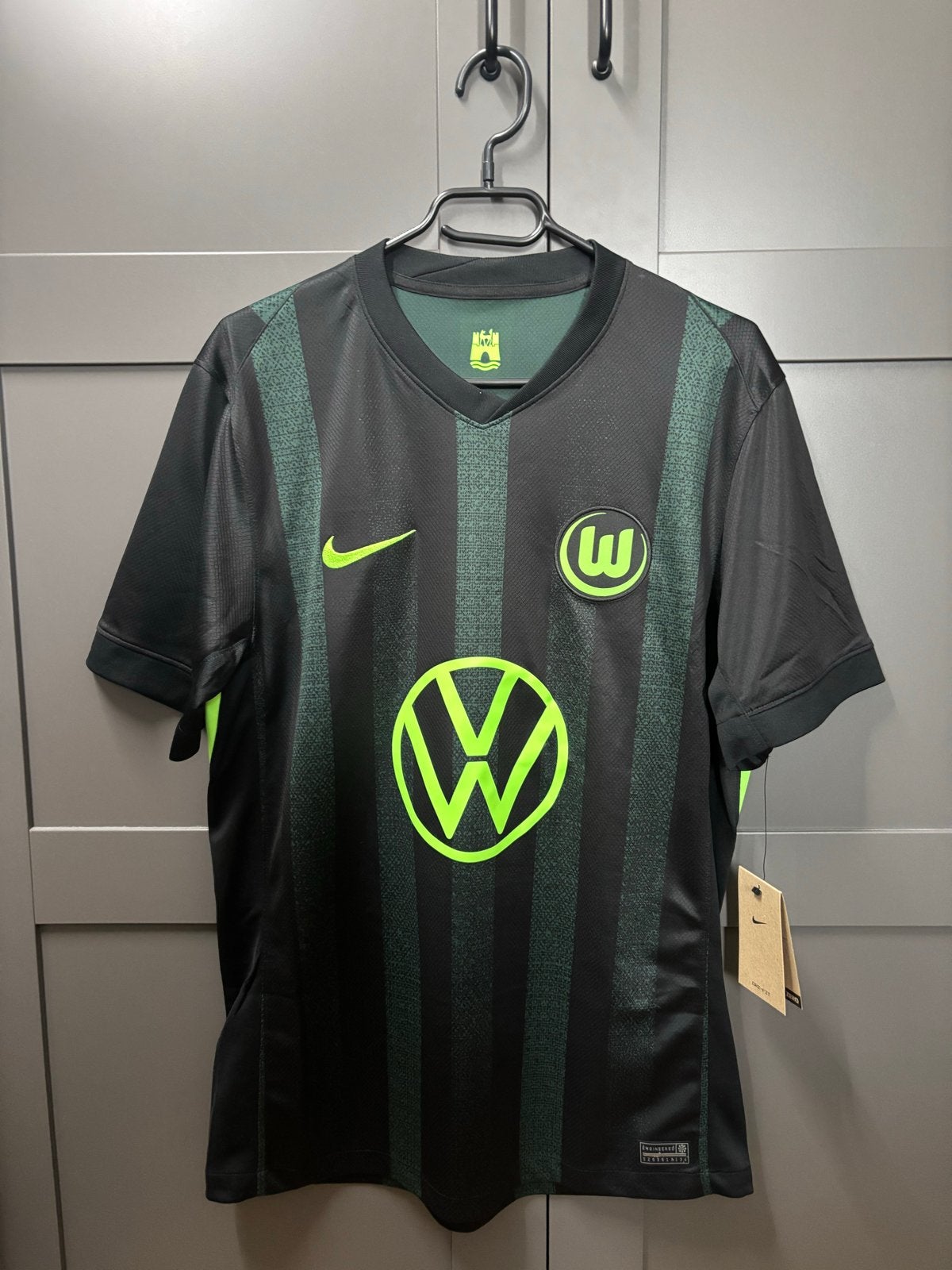Nike VfL Wolfsburg uitshirt 2021/2022 - Maat M, Ophalen of Verzenden, Nieuw, Maat 48/50 (M), Zwart