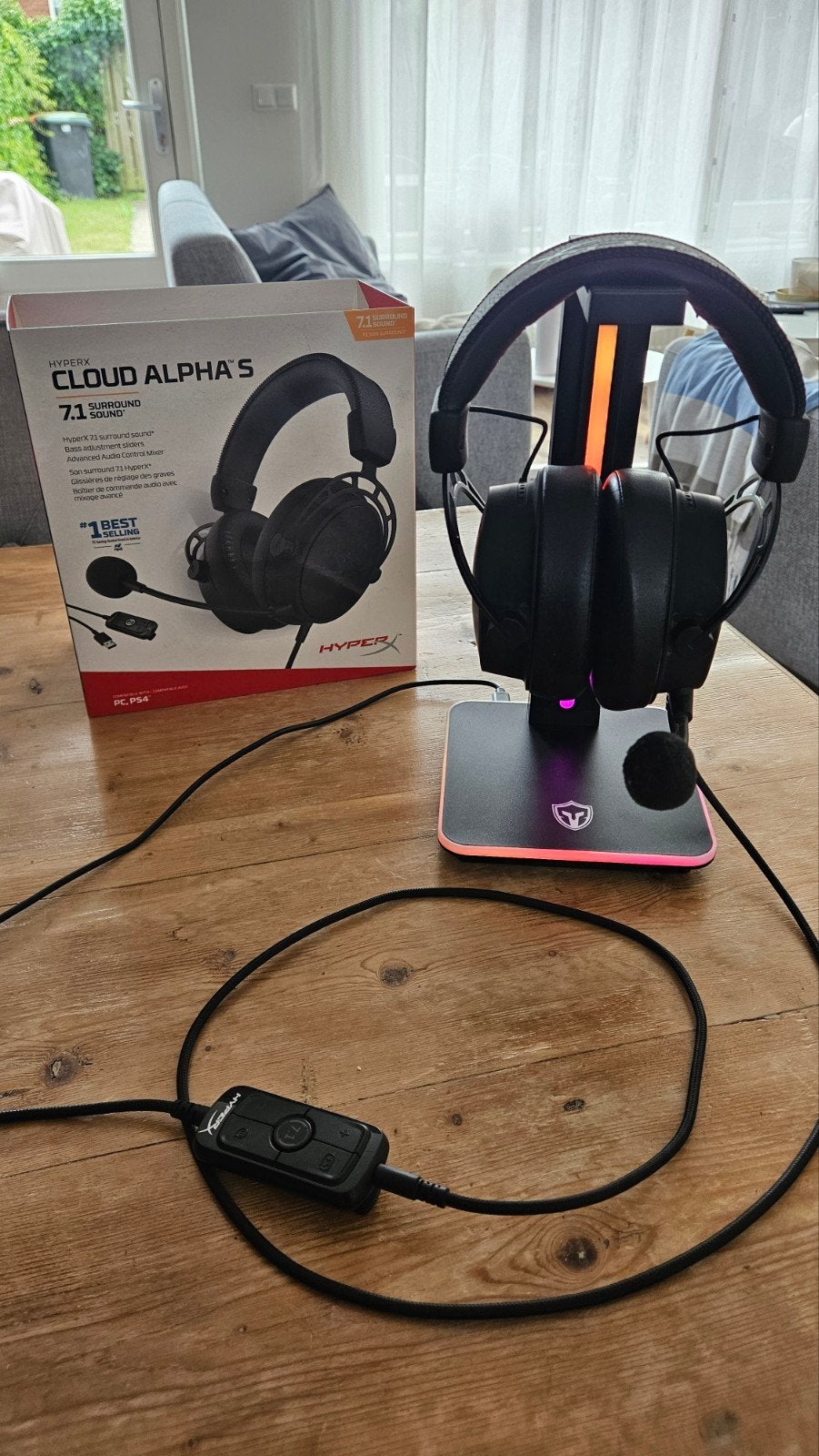 HyperX Cloud Alpha S Gaming Headset 7.1 Surround Sound, Audio, Tv en Foto, Koptelefoons, HyperX, Surround, Ophalen of Verzenden