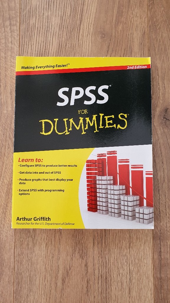 SPSS for Dummies - Arthur Griffith (2nd edition) - €3, Boeken, Informatica en Computer, Ophalen, Zo goed als nieuw, Software, Arthur Griffith
