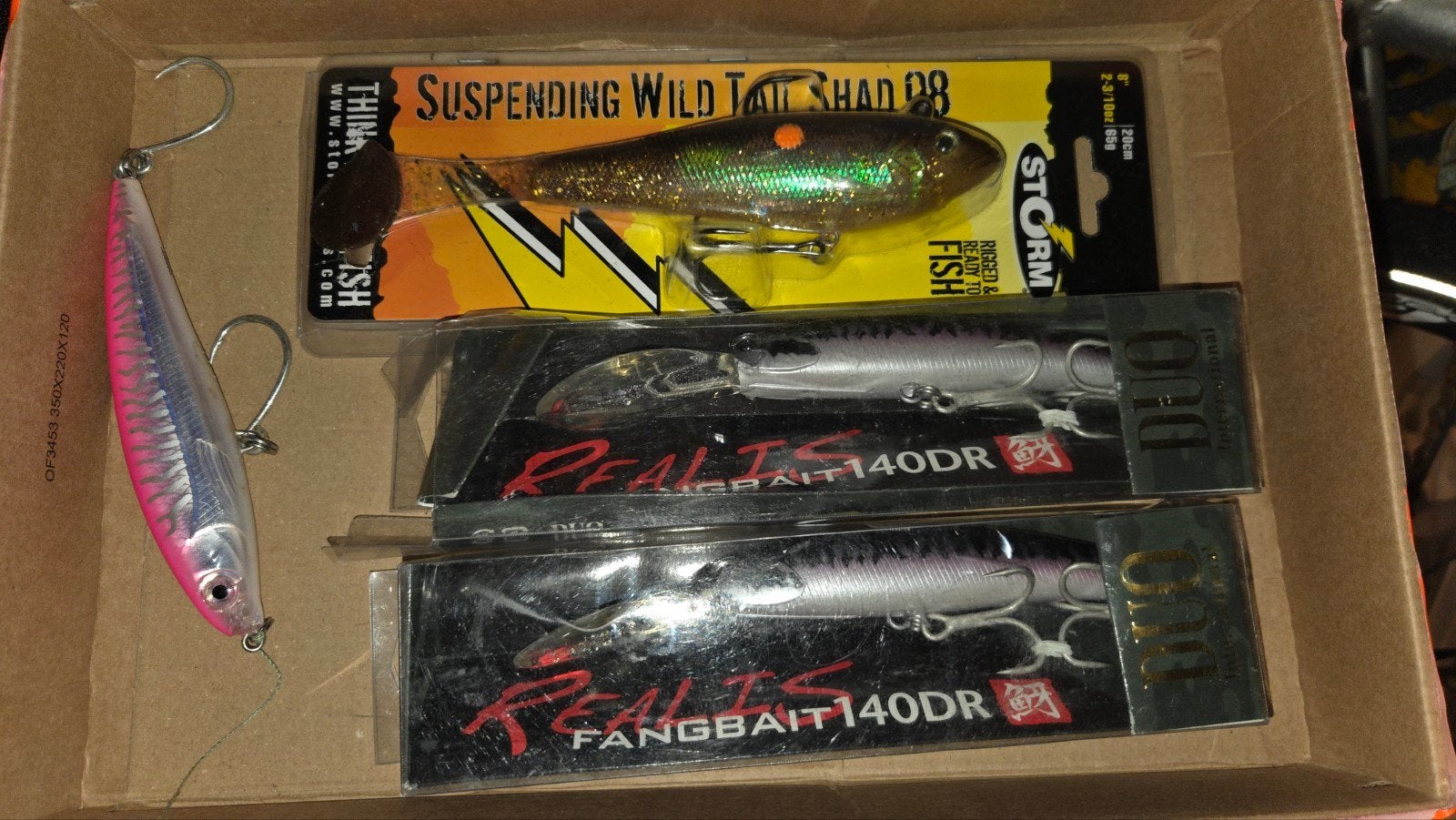grote pluggen duo rapala storm, Ophalen of Verzenden, Overige typen