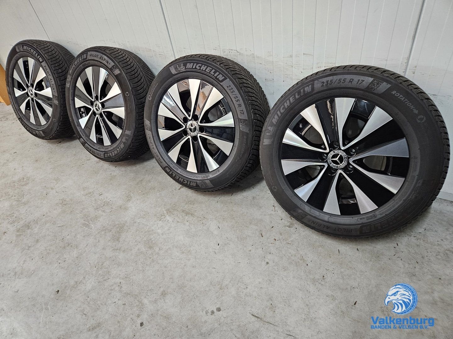 7mm! Originele Mercedes Vito V-klasse W447 EQV TPMS 17 inch, -, -, Banden en Velgen, 17 inch