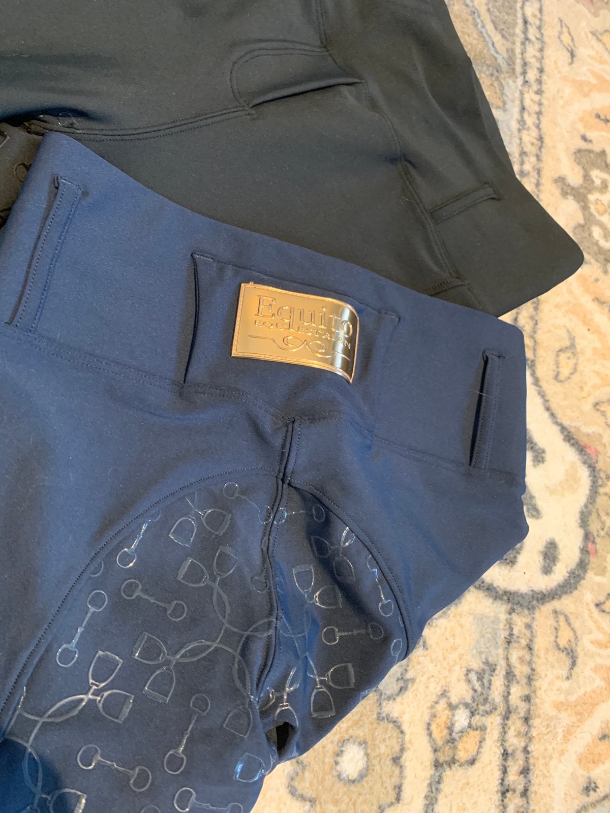 Equito equestrian rijbroeken legging full seat grip xs/s, Ophalen of Verzenden, Zo goed als nieuw, Dressuur, Onderkleding