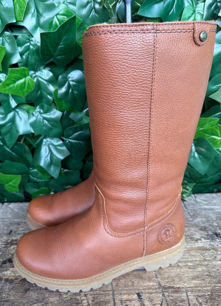 Bijna Nieuwe gevoerde laarzen van Panama Jack maat 37, Kleding | Dames, Schoenen, Hoge laarzen, Bruin, Ophalen of Verzenden, Zo goed als nieuw