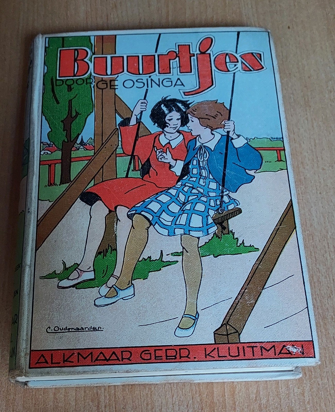 Antiek Kinderboek: Buurtjes – George Osinga (Kluitman, 1935, Ophalen of Verzenden