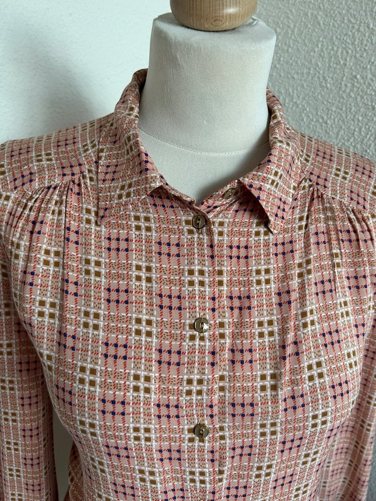 King Louie maat 40 carina blouse sapeuse 2882, Maat 38/40 (M), Ophalen of Verzenden, Zo goed als nieuw, King Louie