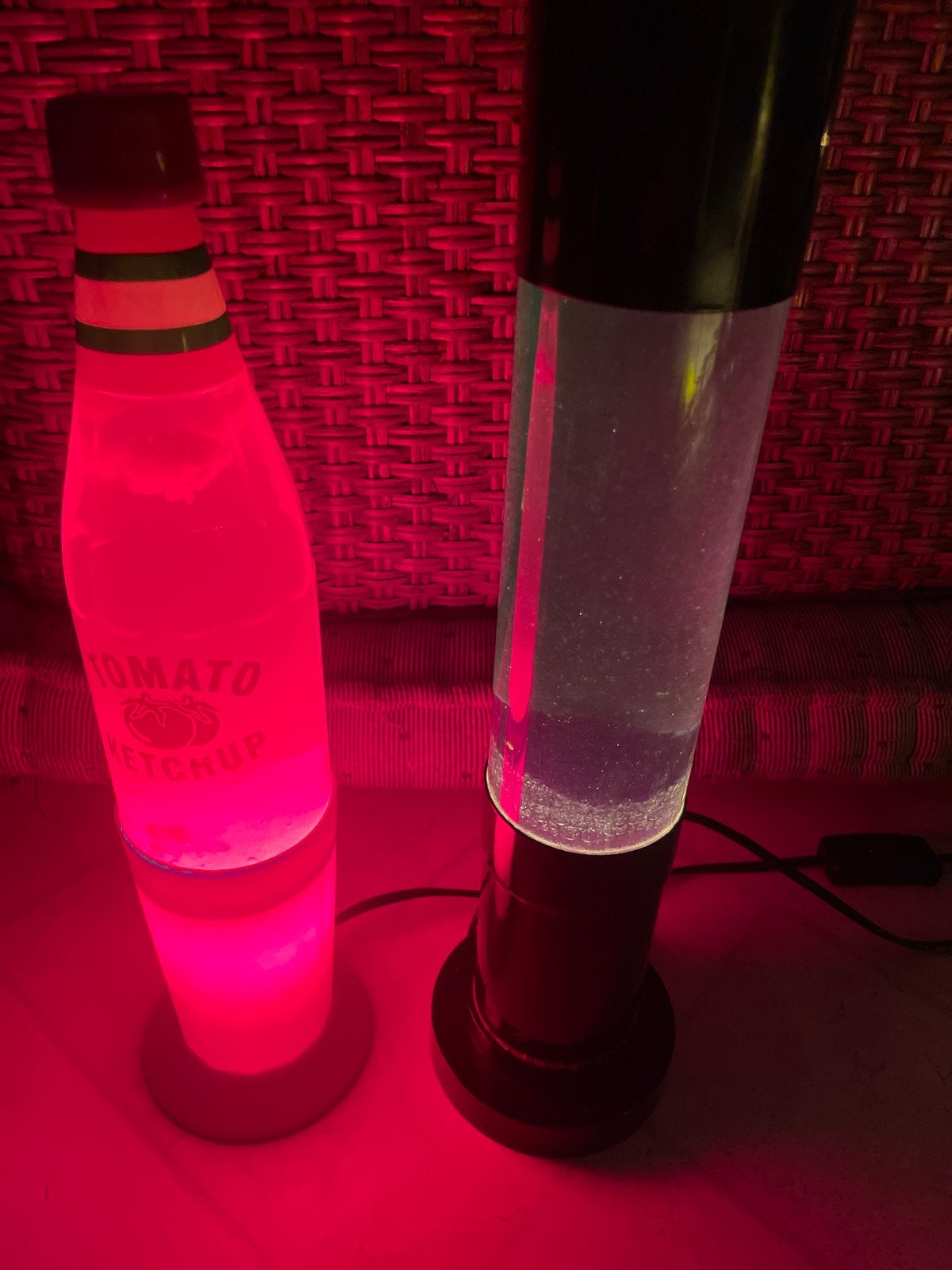 Vintage Mathmos lavalamp jaren '70, Overige merken, Gebruikt, Verzenden, Meerkleurig