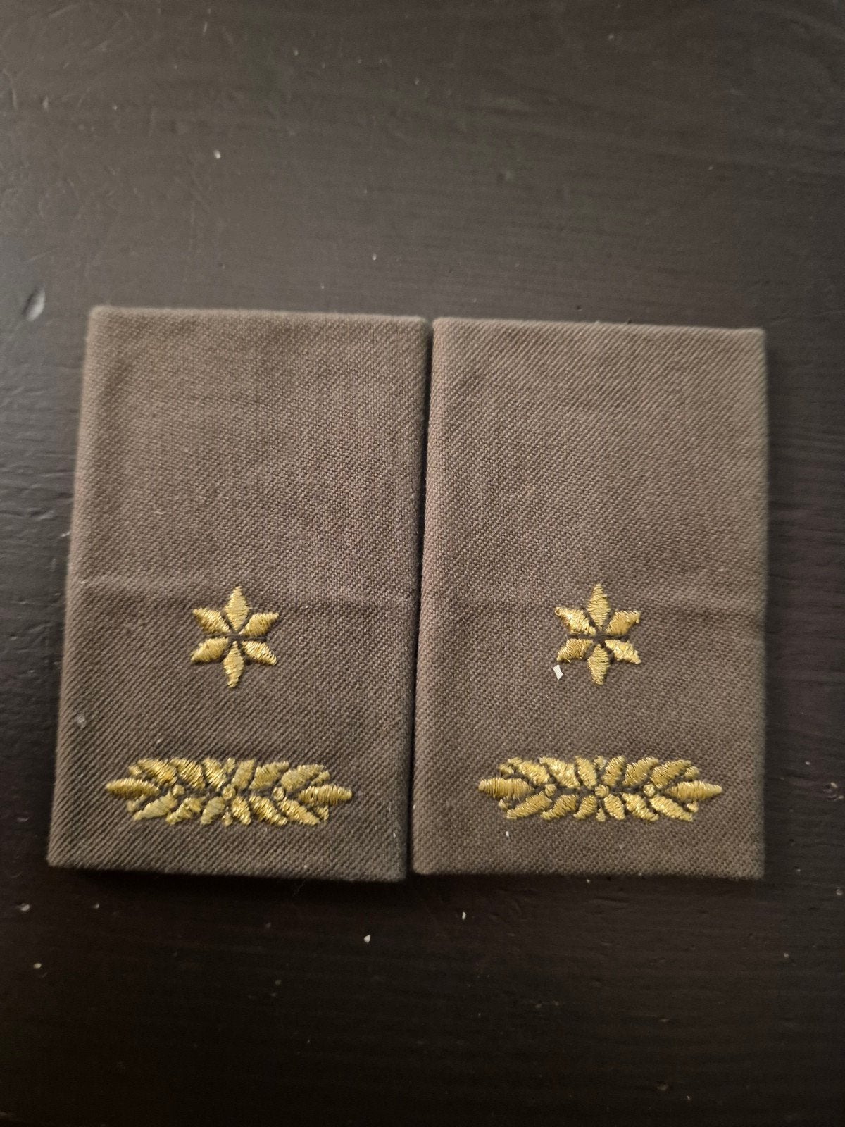 Leger rangen setje Majoor, Ophalen of Verzenden, Landmacht, Nederland, Embleem of Badge