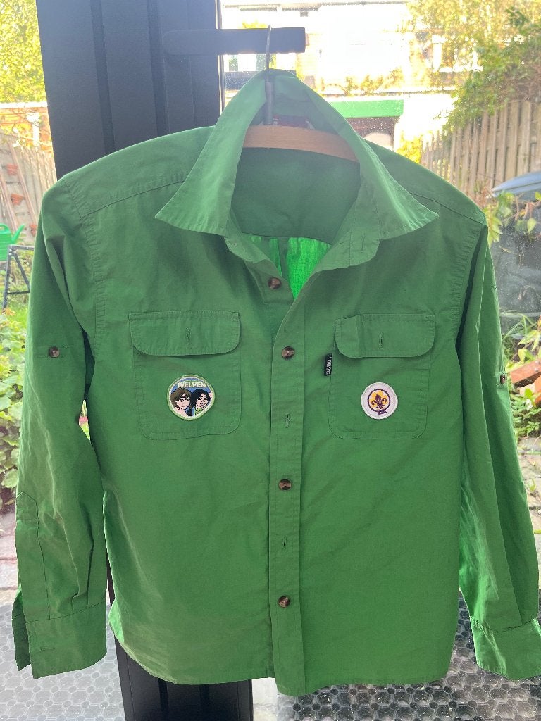 Scouting blouse maat 152, Ophalen of Verzenden, Gebruikt, Kleding