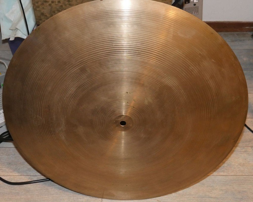 Sabian 20 inch Flat Bell Ride bekken/cymbal, Ophalen of Verzenden, Zo goed als nieuw, Drums of Percussie