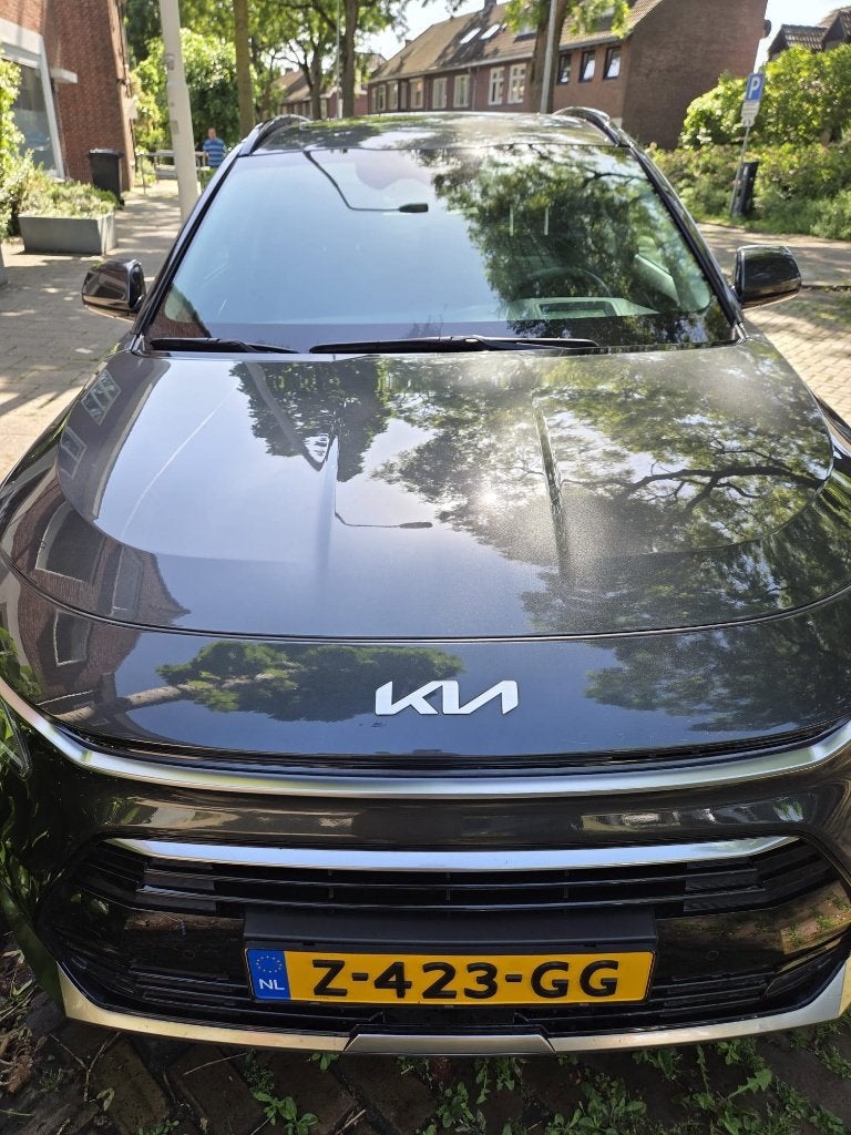 Kia Niro 1.6 GDi Hybrid 141pk Dct6 2024 Grijs, Auto's, 1374 kg, Zwart, 1580 cc, 23 km/l