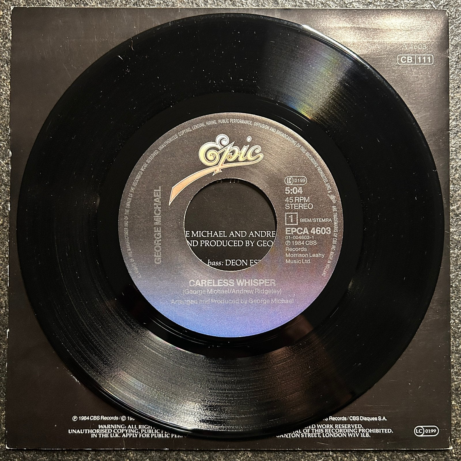 George Michael - 3 Singles, 7”. Als geheel of los te koop, Cd's en Dvd's, Ophalen of Verzenden, Gebruikt