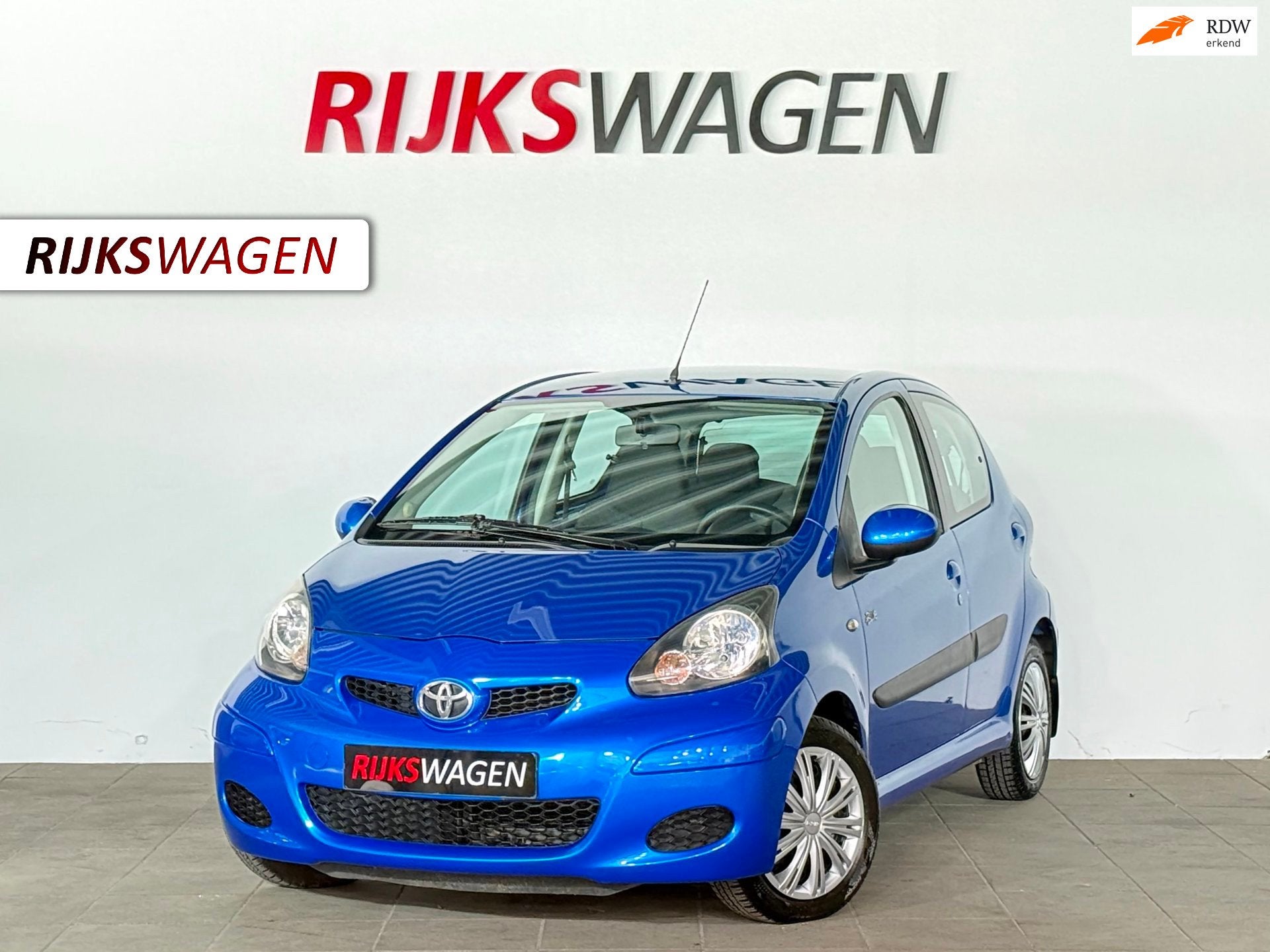 Toyota Aygo 1.0-12V Airco/Elektrische ramen/APK, Voorwielaandrijving, Stof, Gebruikt, Huisgarantie