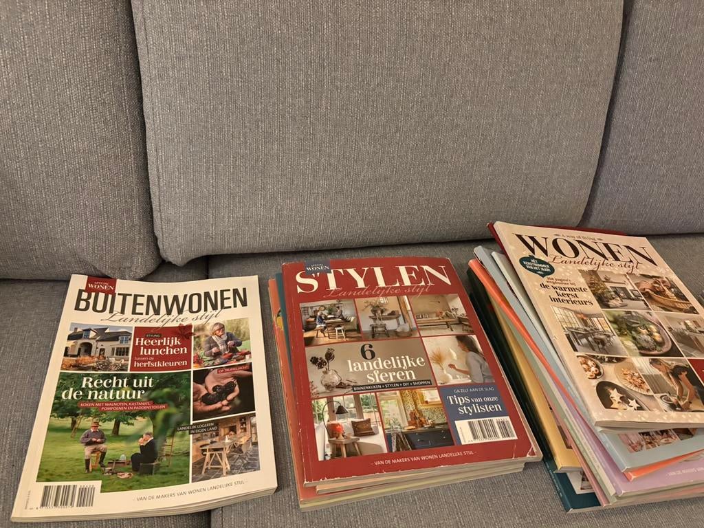 Wonen landelijke stijl, Ophalen, Zo goed als nieuw, Overige typen