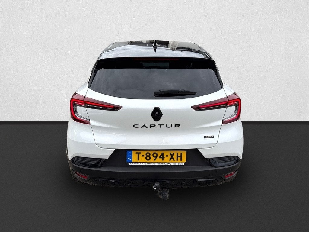 Renault Captur 1.6 E-Tech plug-in hybrid 160 Rive Gauche CRU, 77 km/l, Gebruikt, Wit, Bedrijf
