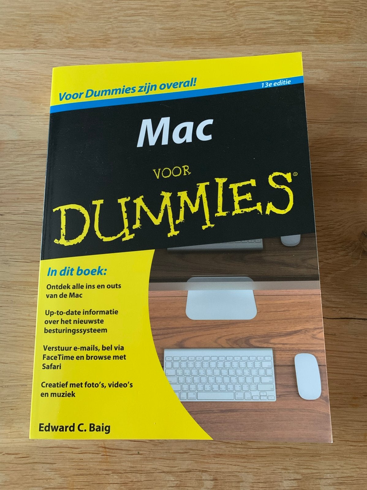 Mac voor Dummies - 13e editie, Boeken, Informatica en Computer, Ophalen of Verzenden, Zo goed als nieuw, Besturingssystemen