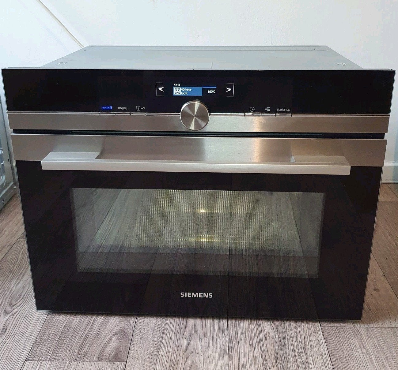 Siemens IQ700 combi oven/ magnetron, Witgoed en Apparatuur, Magnetrons, Ophalen, Combimagnetron, Hete lucht, Zo goed als nieuw