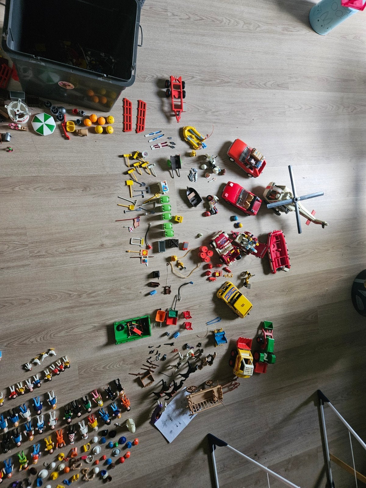 Playmobil collectie voertuigen poppetjes en assescoires, Ophalen of Verzenden, Gebruikt, Jongen of Meisje