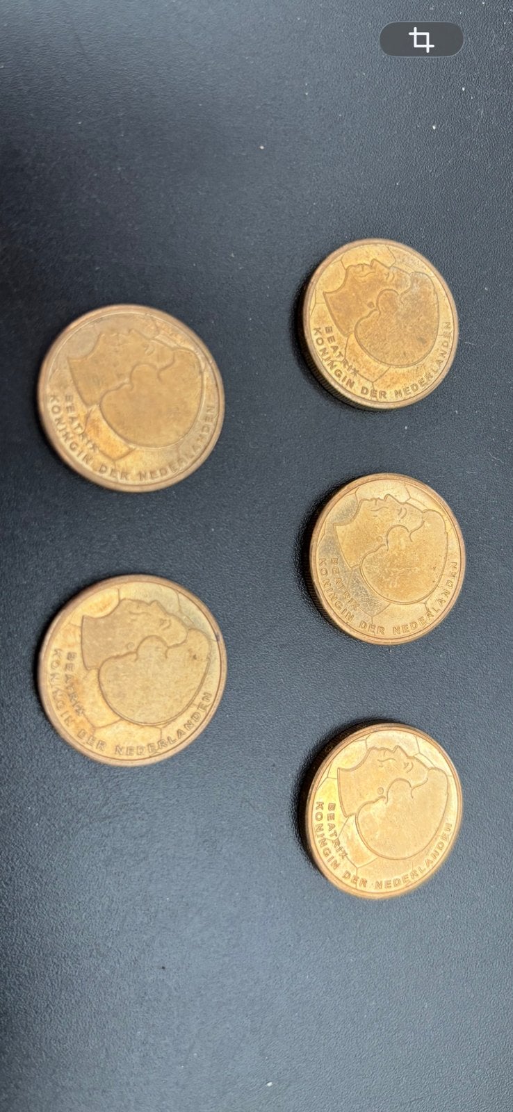 te koop 5 gulden munt EK 2000, Ophalen, Overige landen