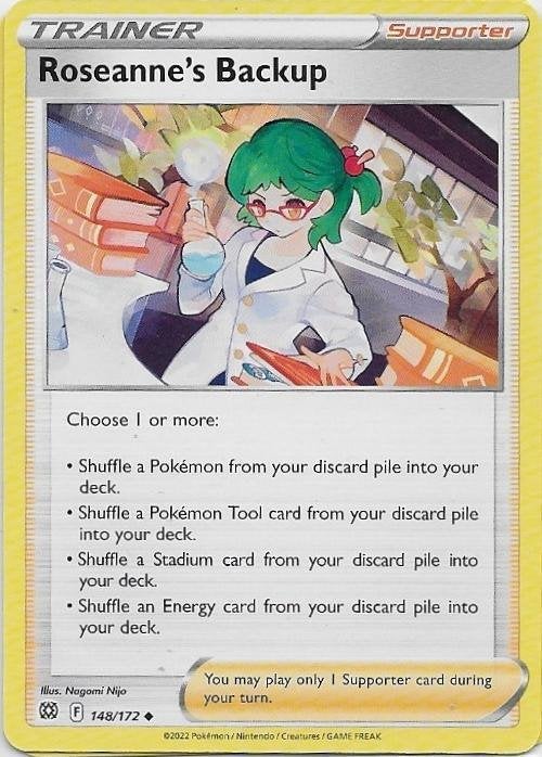 Brilliant Stars,  Roseanne's Backup [uncommon] 148/172, Verzenden, Nieuw, Losse kaart