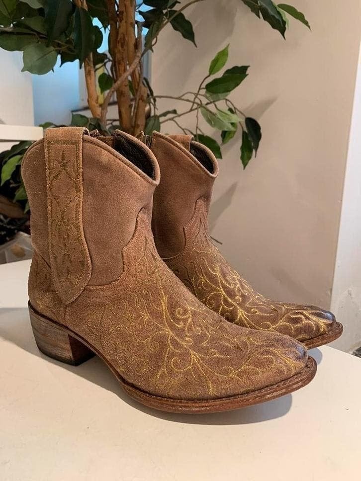 Sendra enkellaarsjes 36 western boots bohemian laarzen, Kleding | Dames, Schoenen, Niet ingevuld, Hoge laarzen, Bruin, Niet ingevuld