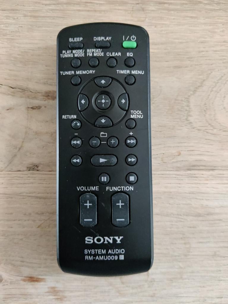 Sony RM-AMU009 Afstandsbediening - Systeem Audio, Ophalen of Verzenden, Zo goed als nieuw, Origineel