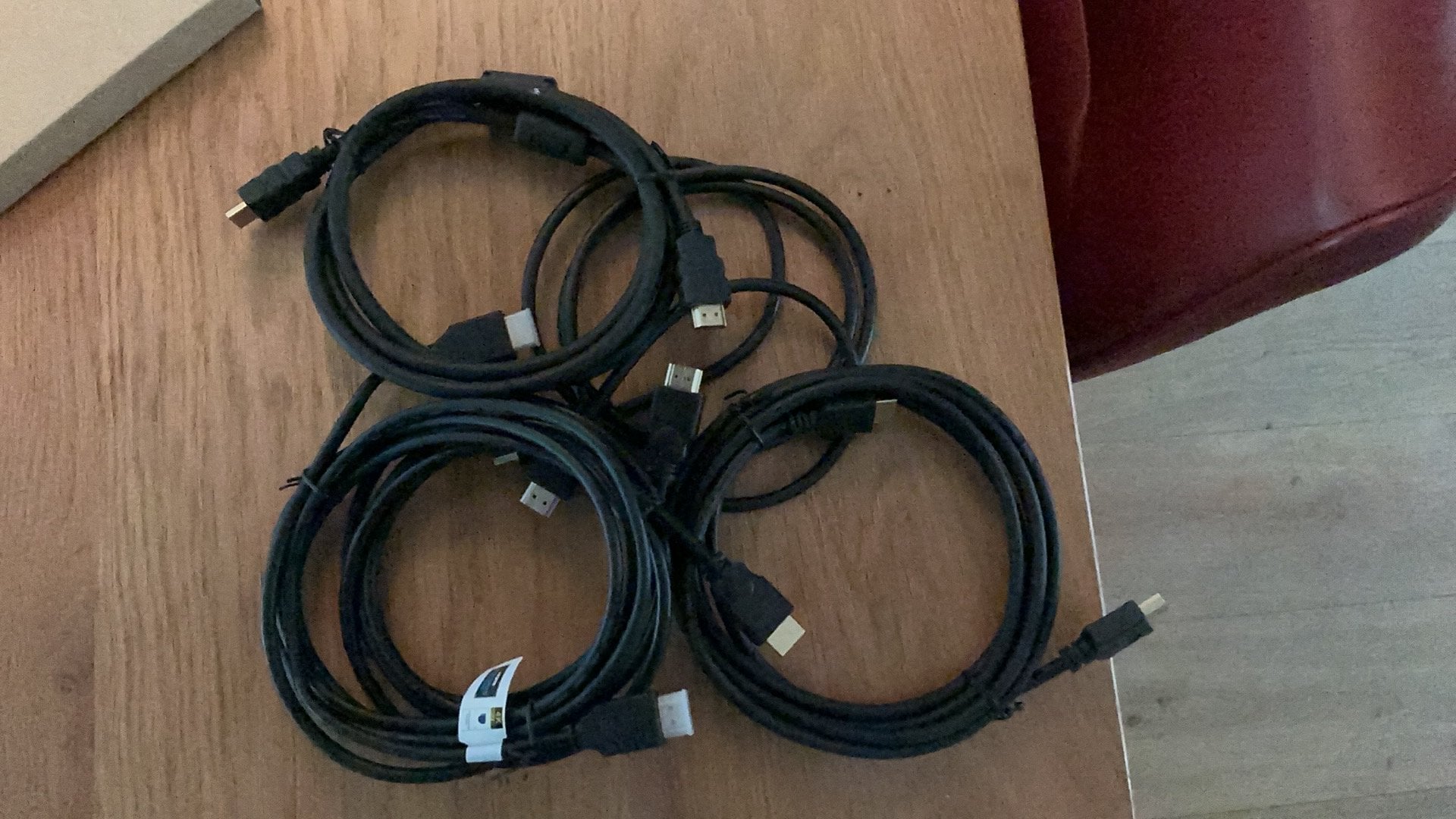 HDMI kabel 5x, Audio, Tv en Foto, Ophalen of Verzenden, Zo goed als nieuw, Minder dan 2 meter, HDMI-kabel