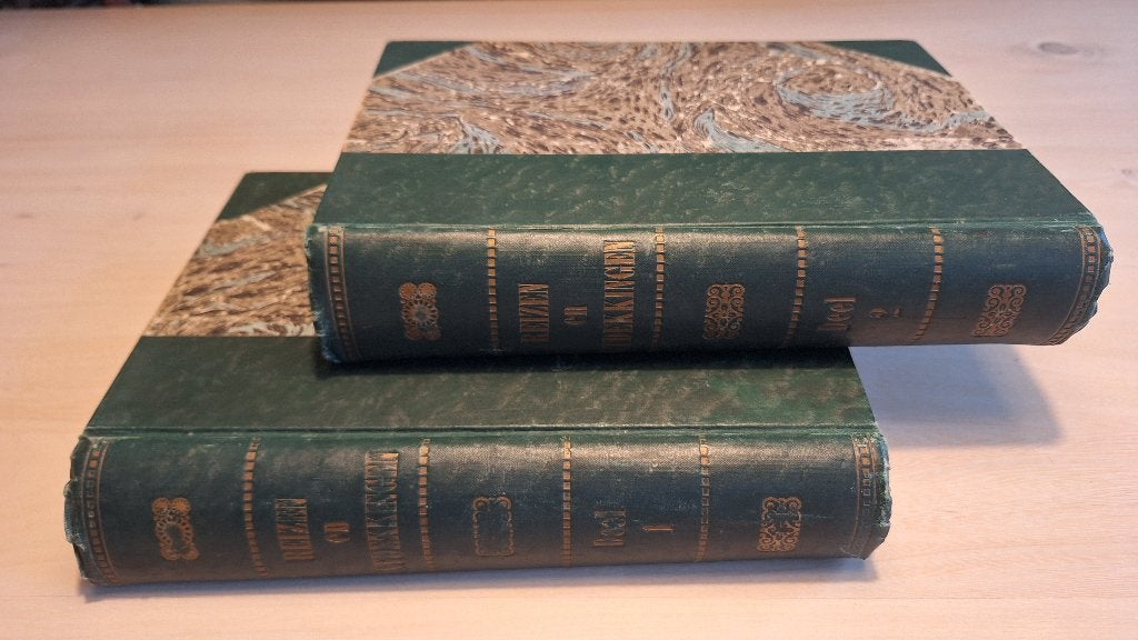 Het Boek der Reizen en Ontdekkingen -  G.J. Dozy, 1880-1883, Boeken, Ophalen of Verzenden, Gelezen, G.J. Dozy, Europa