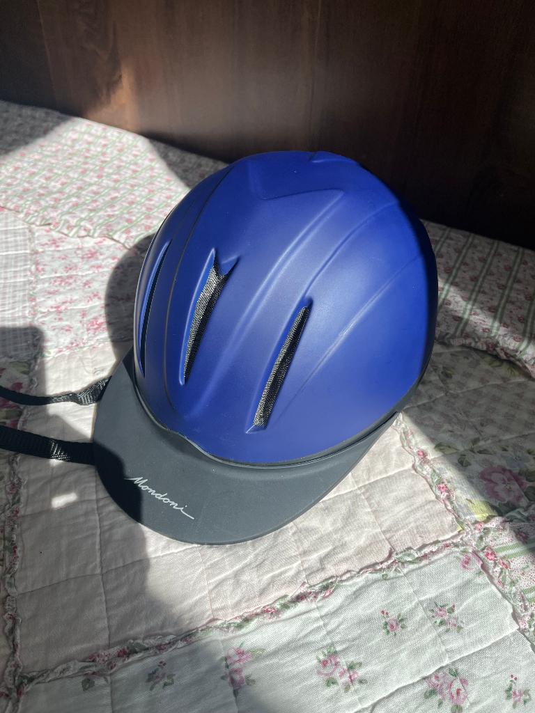 Paardrij cap Mondoni XS, Dieren en Toebehoren, Paardrijkleding, Ophalen, Kinderen, Dressuur, Zo goed als nieuw