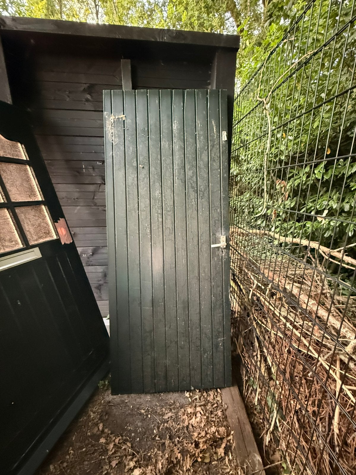 Buitendeuren, Ophalen, Gebruikt, Hout