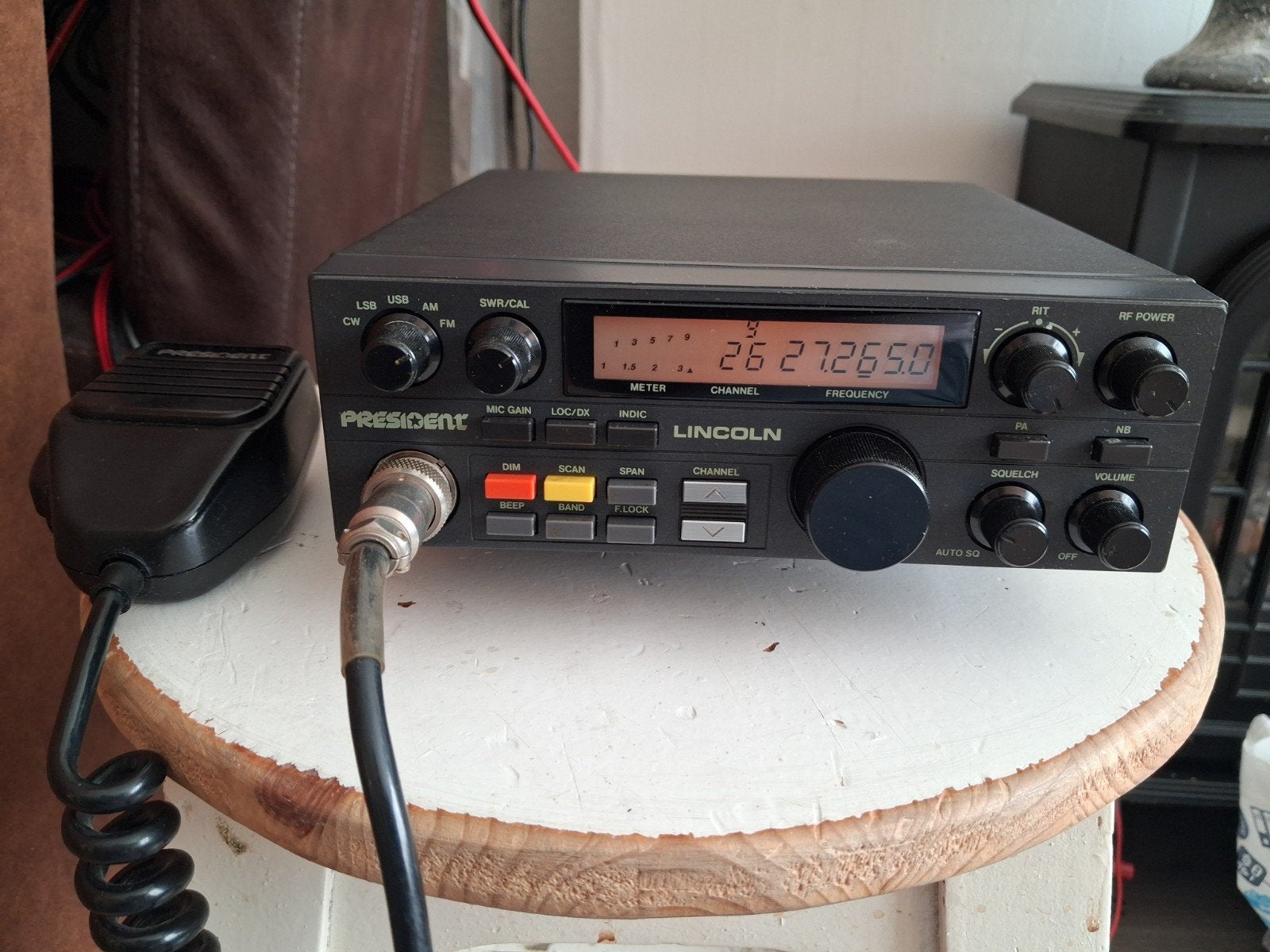 President Lincoln CB-radio met microfoon, Ophalen of Verzenden
