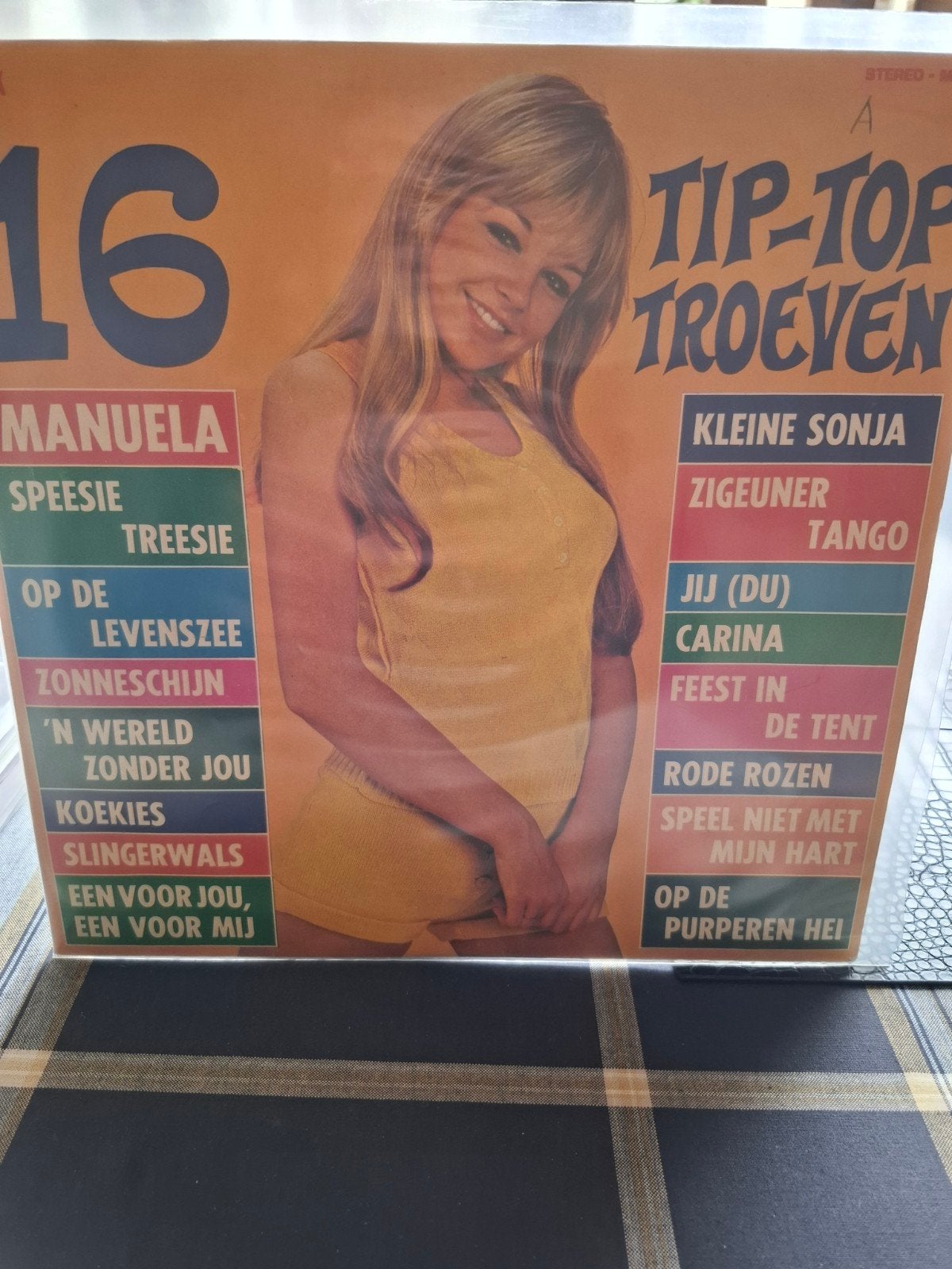16 tip - top - troeven, LP, Gebruikt, Verzenden, Overige formaten