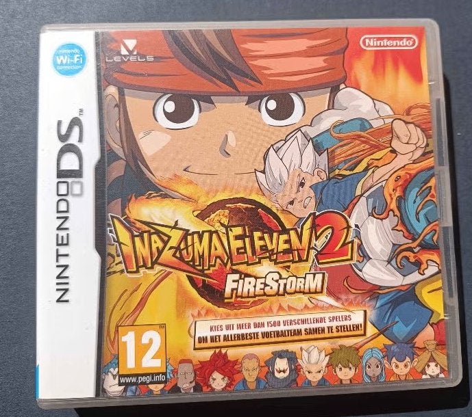 Inazuma Eleven 2 Firestorm DS, Spelcomputers en Games, 1 speler, Ophalen of Verzenden, Zo goed als nieuw, Vanaf 3 jaar