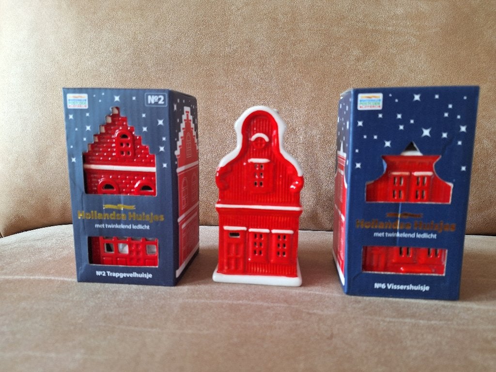 Hollandse huisjes nr. 2, 3, en 6 Postcodeloterij - nieuw, Diversen, Kerst, Ophalen of Verzenden, Nieuw