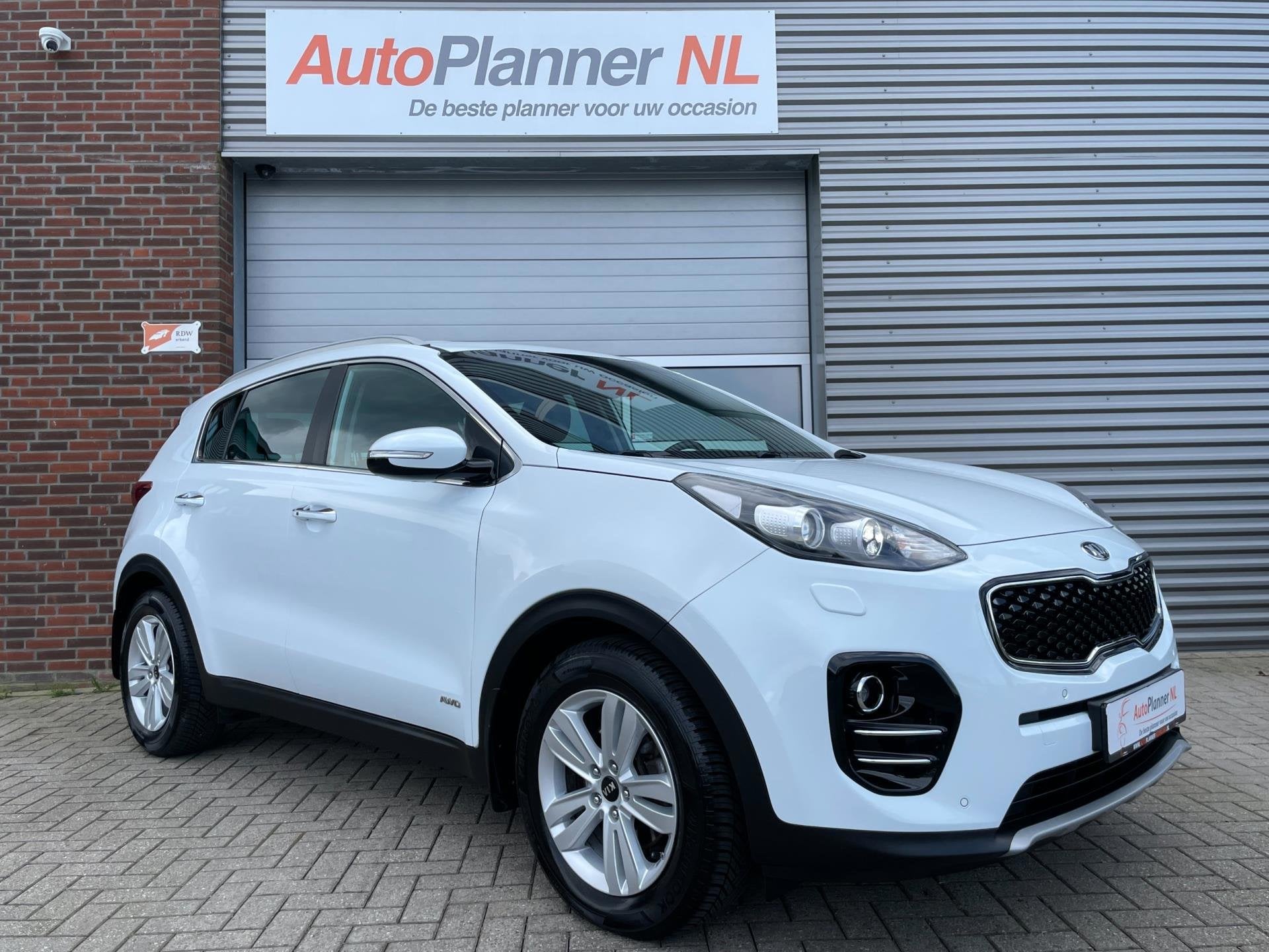 Kia Sportage 1.6 T-GDI GT-Line! 4WD! Camera! Navi! 1e Eig.!, Dealer onderhouden, Stof, Gebruikt, 4 cilinders