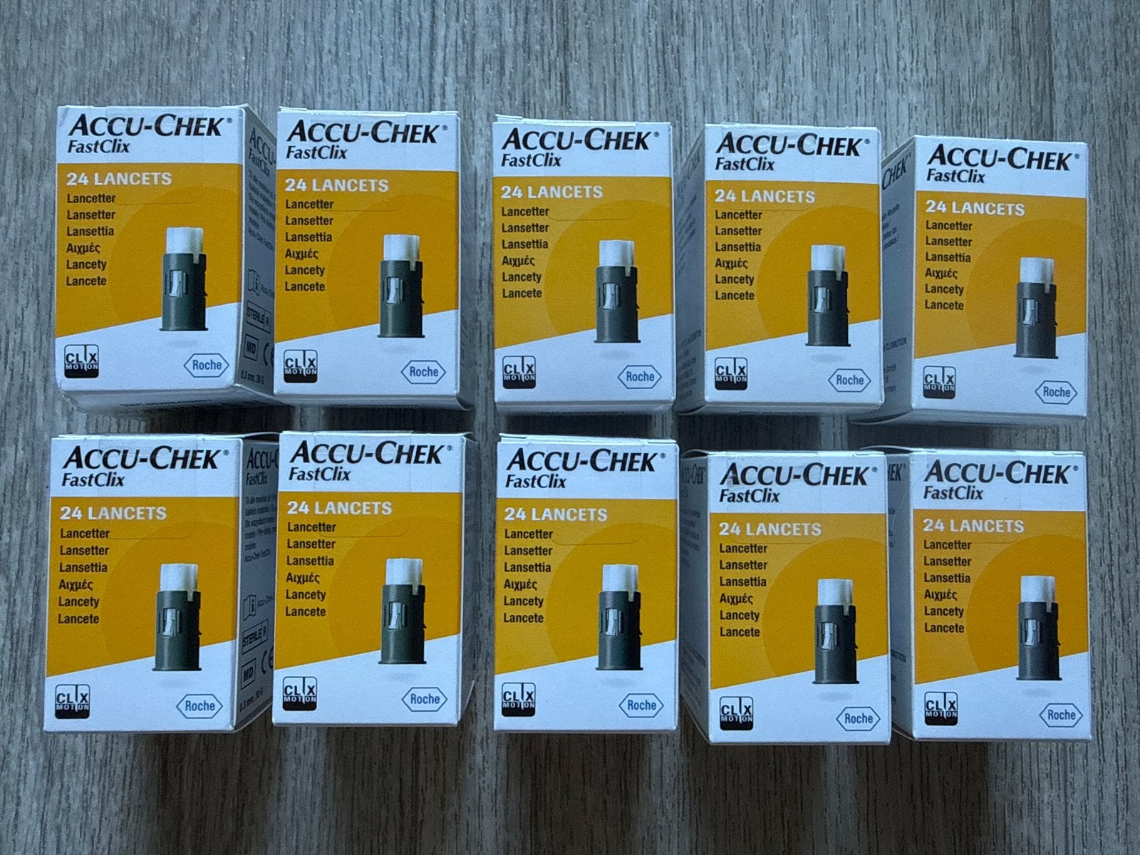 Accu-Chek FastClix Lancetten - 10x24 lancetten, Verzenden, Nieuw, Overige typen